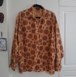 Vintage 100% Silk blouse